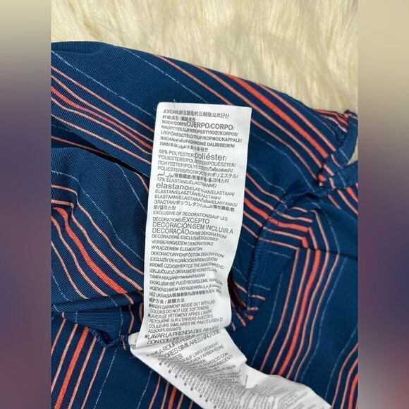 Under Armour Turquoise striped Performance polo Sz 2XL - Picture 5 of 8